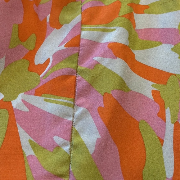 J Crew silk abstract print shift - Picture 8 of 8